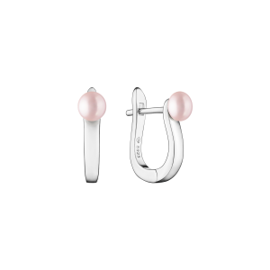 Gaura Pearls Ródiumozott 925 Ezüst Fülbevaló Édesvízi Gyönggyel
