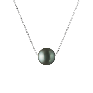 Gaura Pearls Ródiumozott 925 Ezüst Nyaklánc Édesvízi gyönggyel