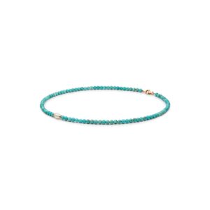Gaura Pearls Howlit Nyaklánc Édesvízi Gyönggyel 14k Rose gold bevonatú 925 Ezüsttel